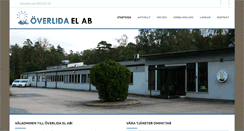 Desktop Screenshot of overlidael.se